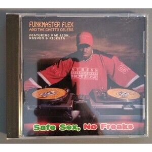Safe Sex, No Freaks [EP] by Funkmaster Flex & the Ghetto Celebs Rare Promo CD